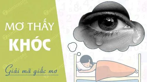 Nằm mơ thấy khóc báo hung hay cát, con số nào may mắn?