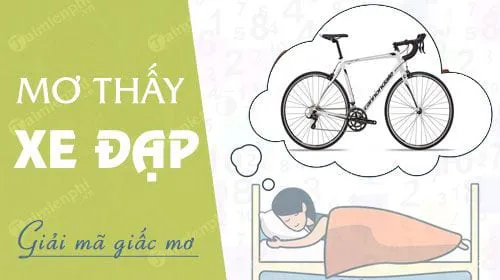 Nằm mơ thấy xe đạp báo hung hay cát, con số nào may mắn?