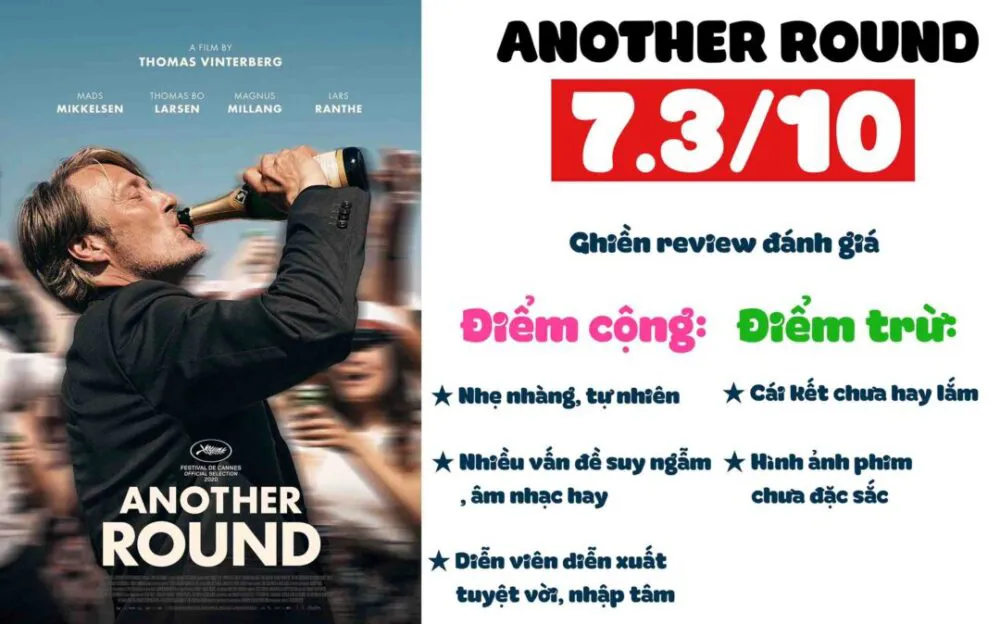 Review phim Another Round (2024) – Thêm một chầu nữa nhé