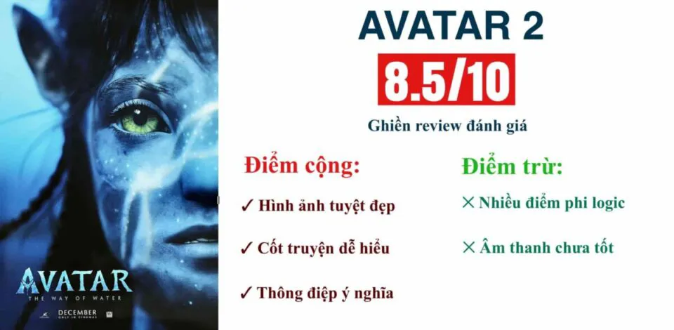 Review phim Avatar 2: Màu sắc ảo diệu của thiên đường