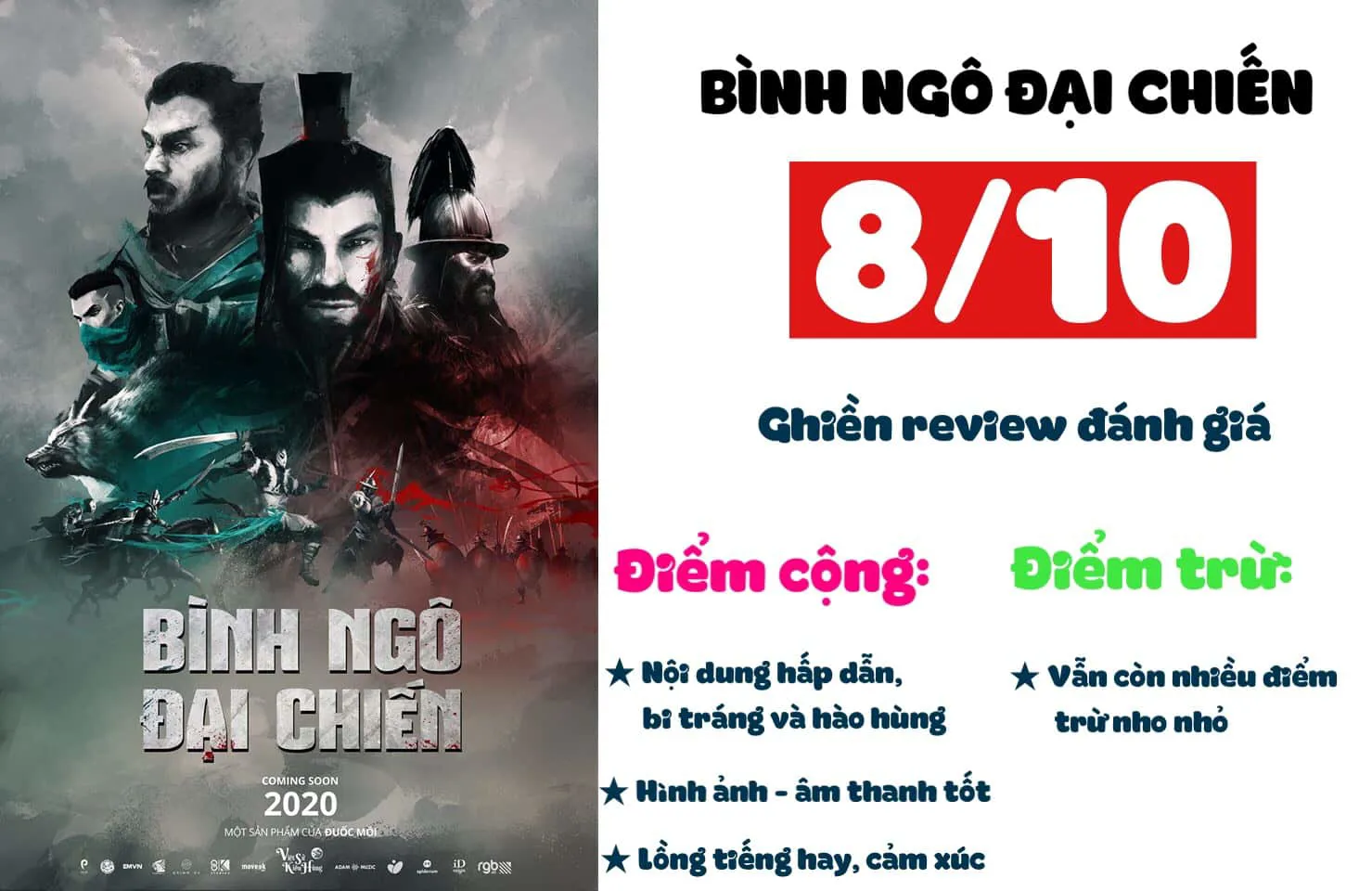 Review phim Bình Ngô Đại Chiến: Bi tráng và chạm ngưỡng điện ảnh