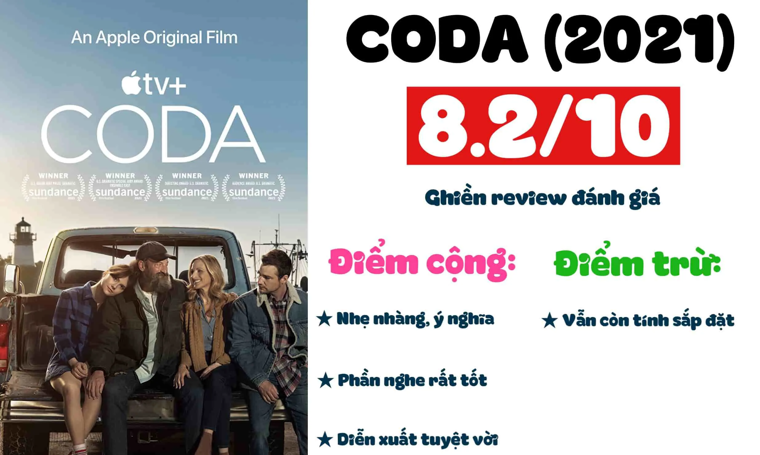 Review phim CODA (2024): Cuốn phim tưới mát tâm hồn mùa dịch