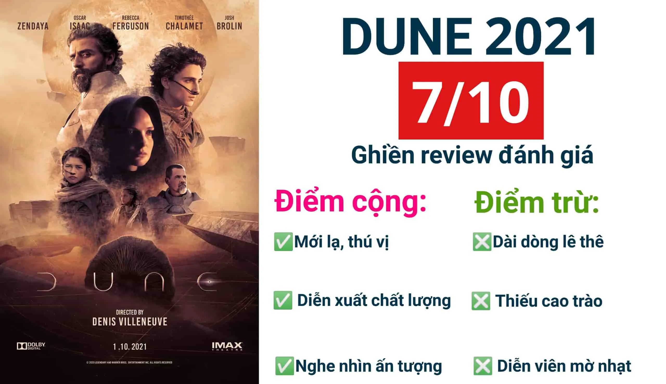 Review phim Dune (2024): Mới lạ nhưng chỉ mới là bắt đầu