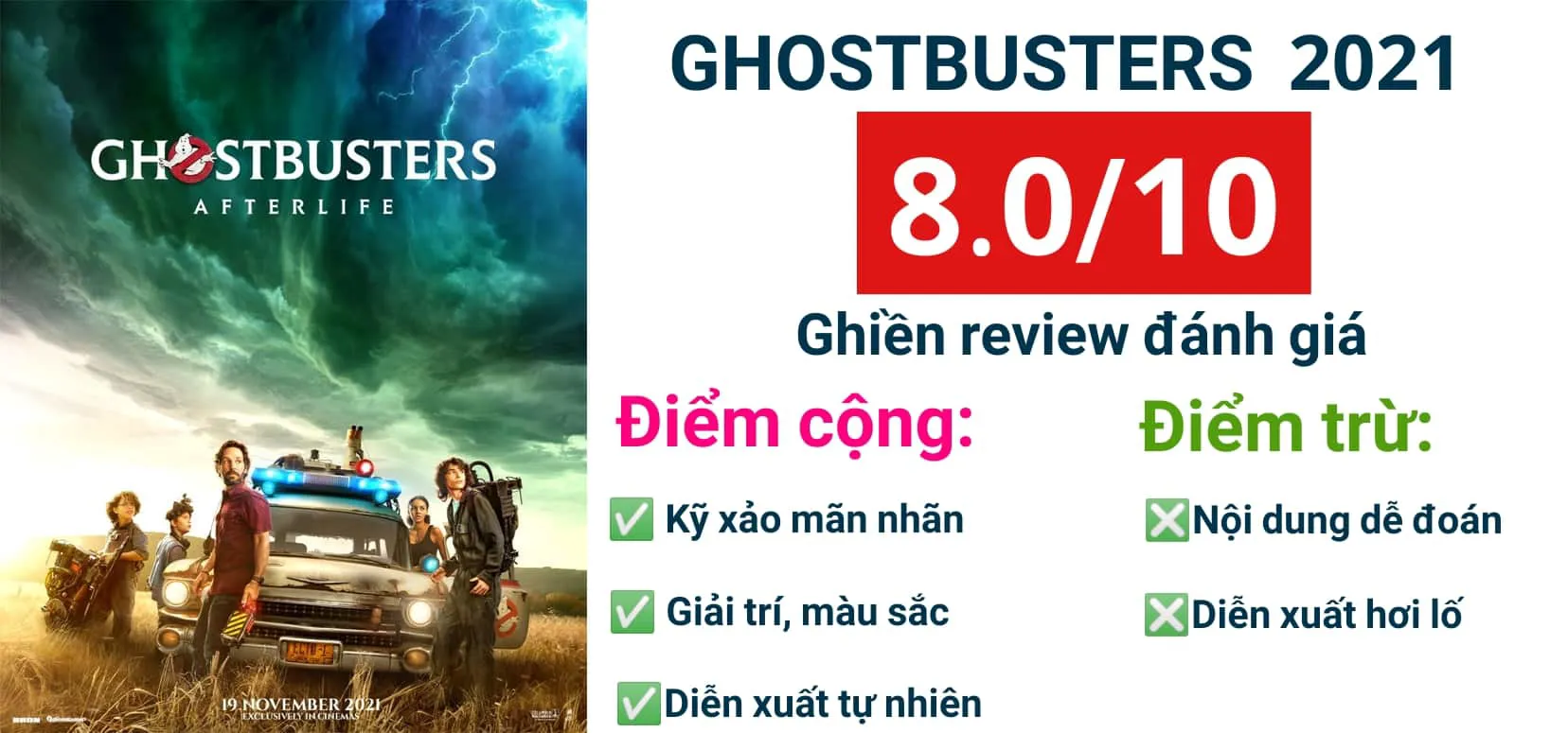 Review phim Ghostbusters (2024): Khá thú vị để cả gia đình cùng xem