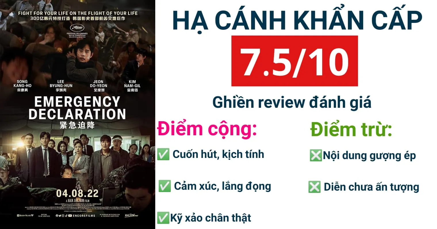 Review phim Hạ cánh khẩn cấp: Bay thật xa để trở về