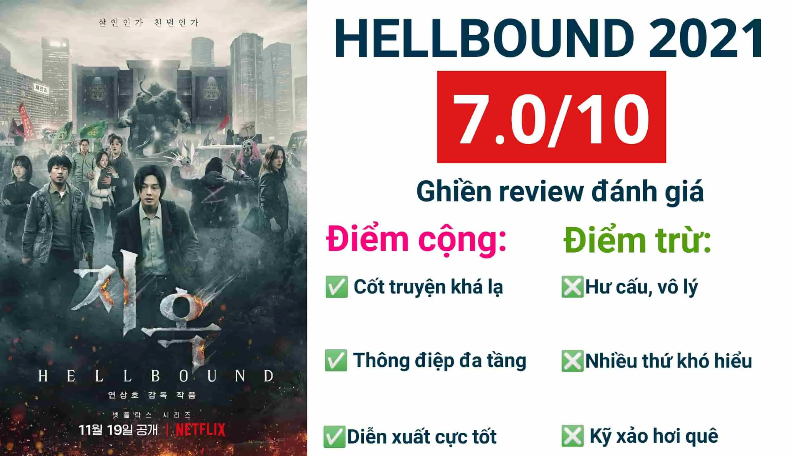 Review phim Hellbound – Bản án từ địa ngục: Lạ lùng và mông lung