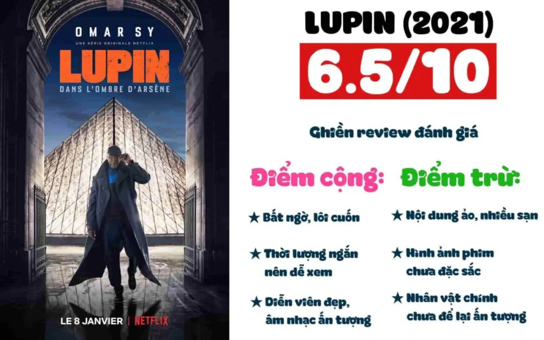 Review phim Lupin (2024): Siêu trộm Pháp ảo lòi