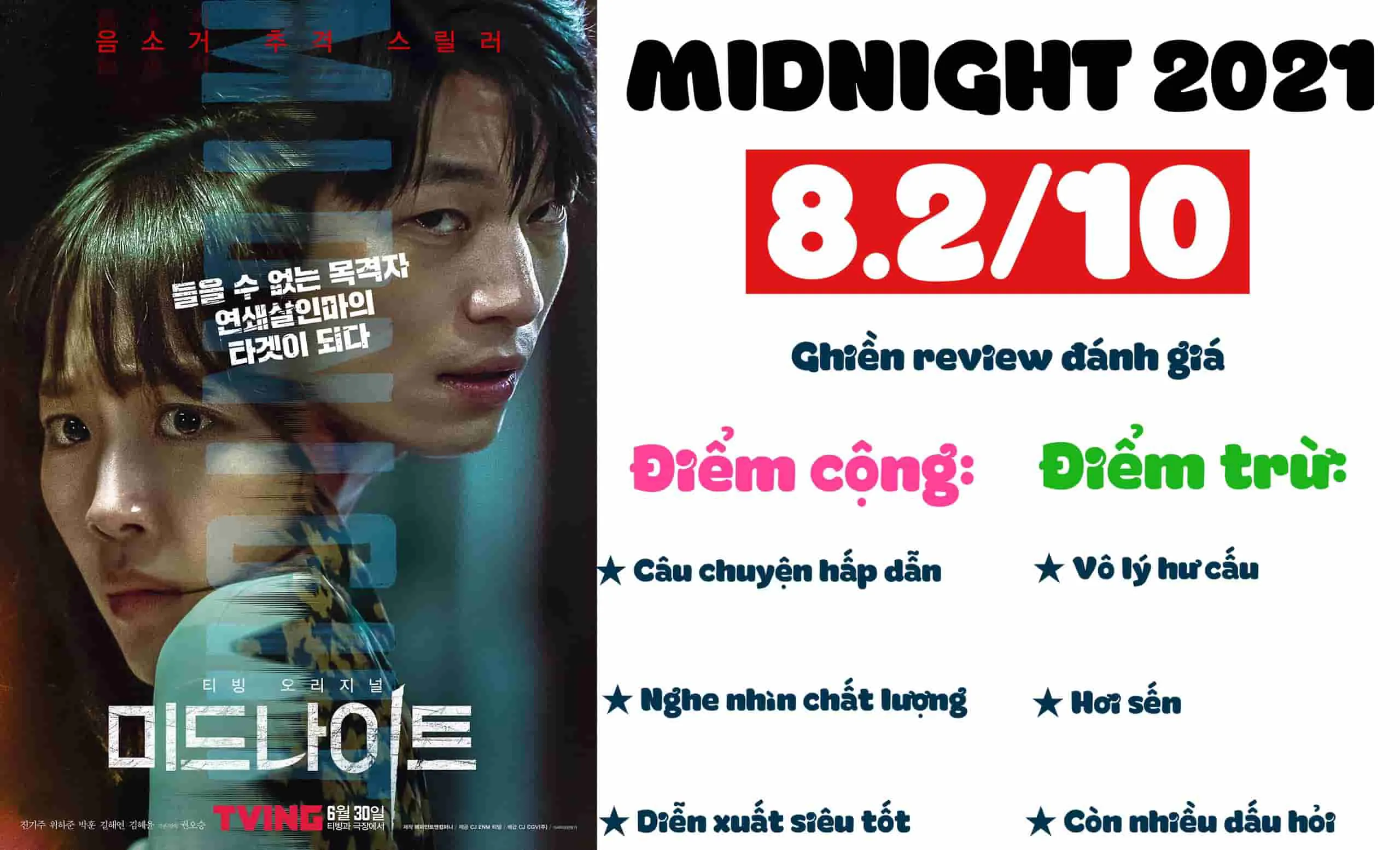 Review phim Midnight (2024): Hấp dẫn và khá cay khi theo dõi