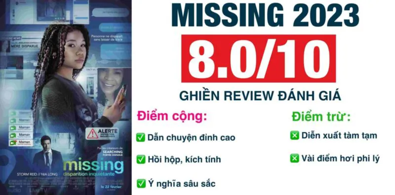 Review phim Missing – Mất tích: Thú vị và cuốn hút