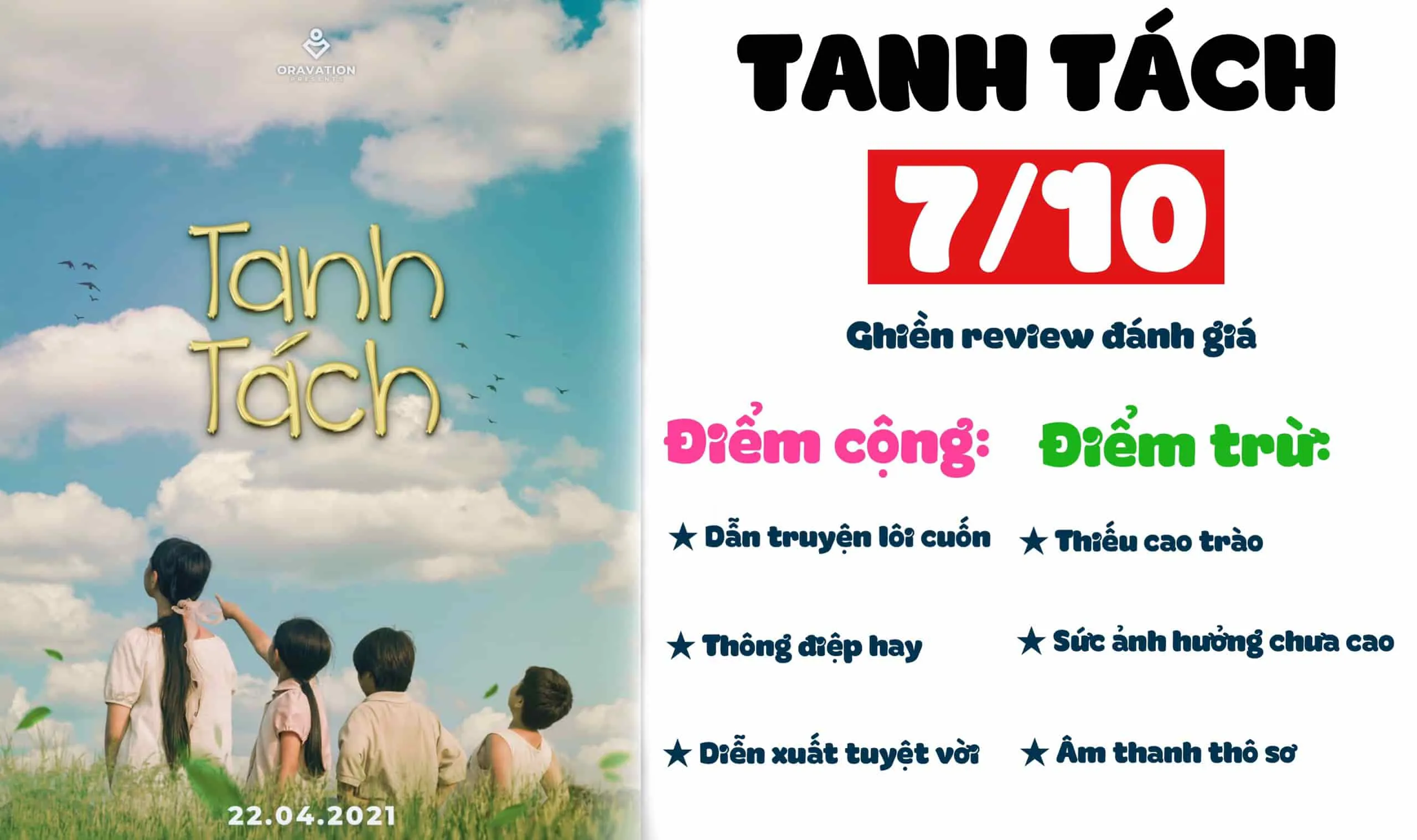 Review phim ngắn Tanh Tách: Thông điệp gần gũi nhưng thiết thực