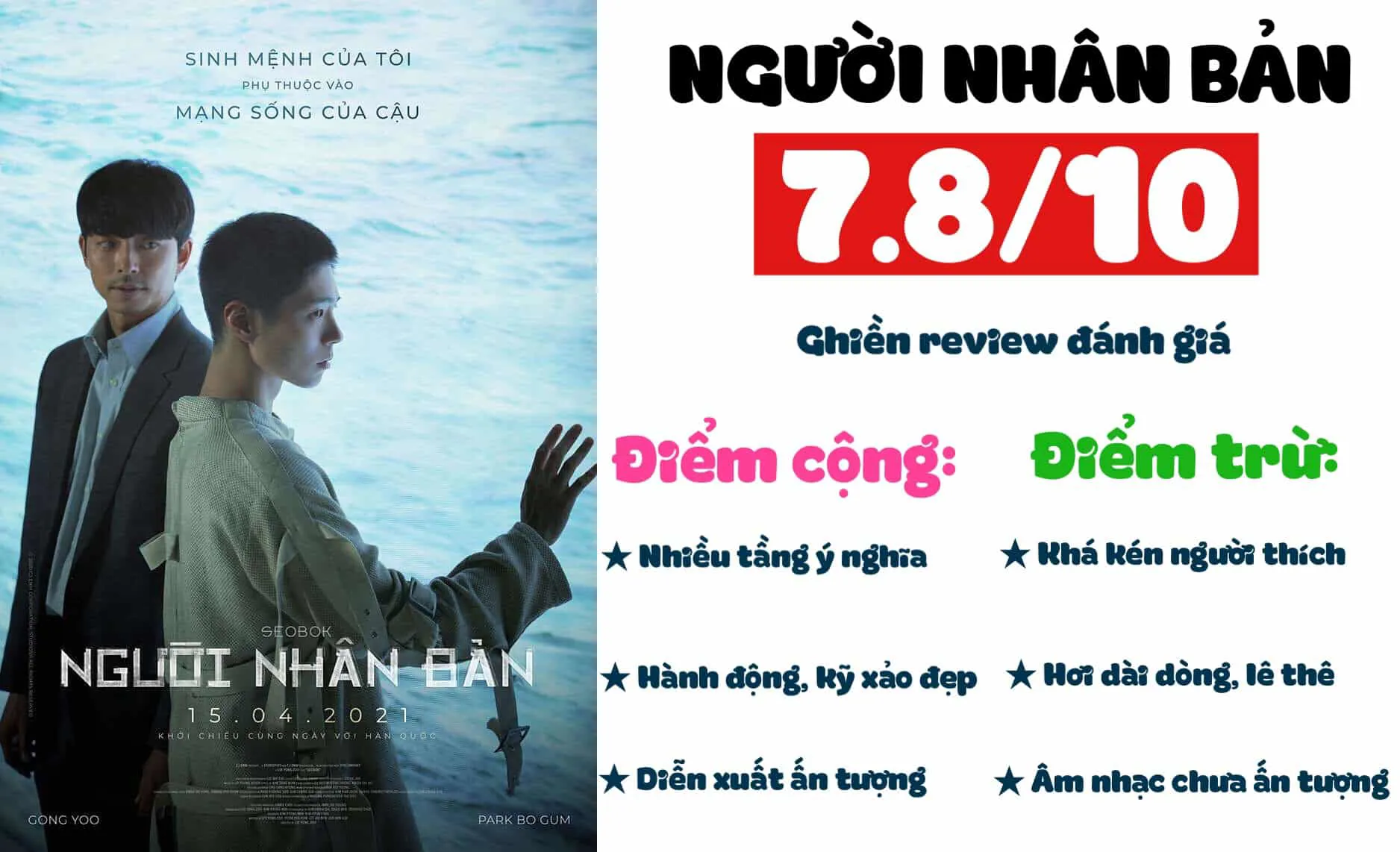 Review phim Người nhân bản: Triết lý về cuộc sống con người