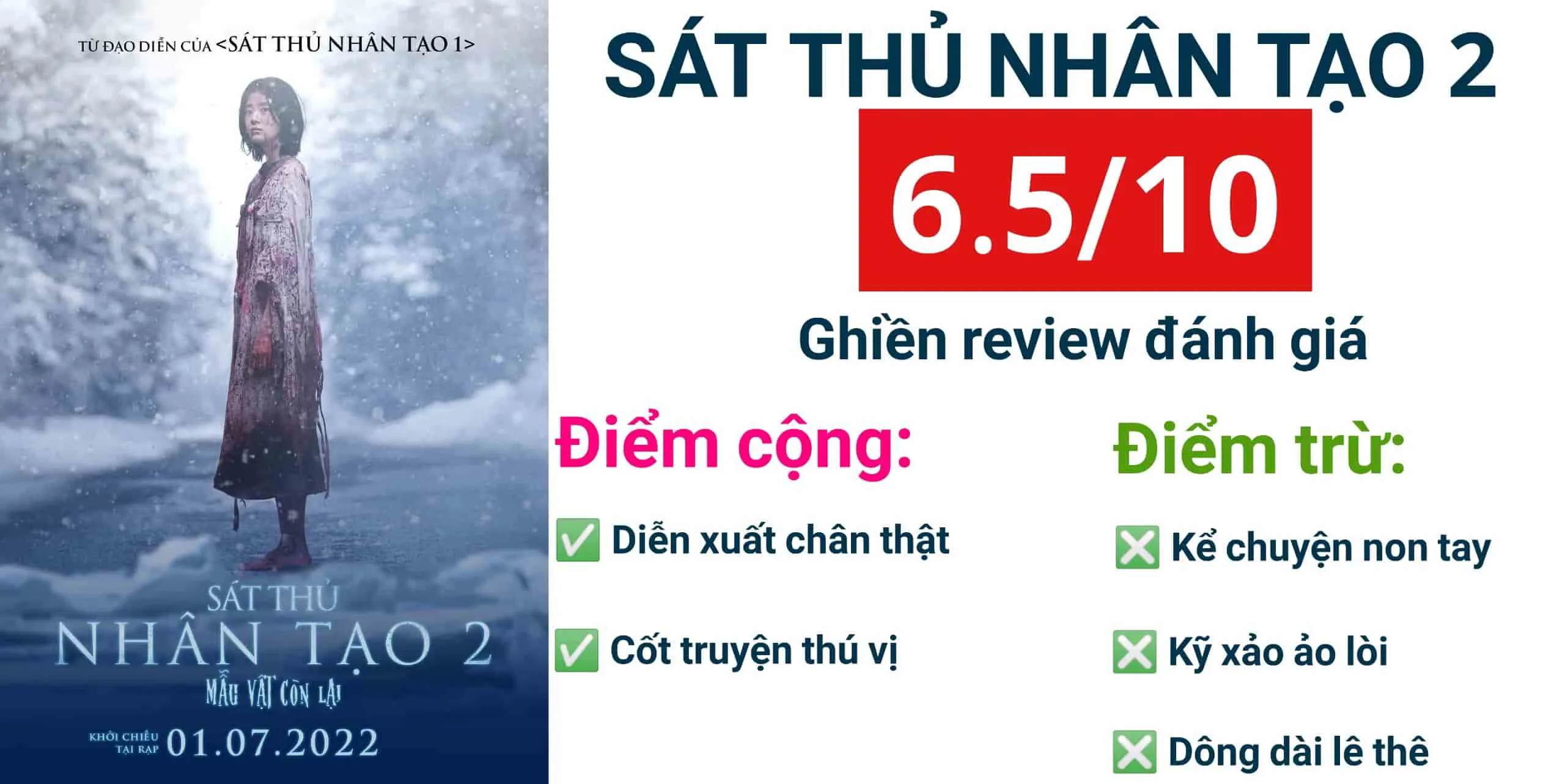 Review phim Sát thủ nhân tạo 2: Ảo lòi và chỉ hấp dẫn khúc cuối