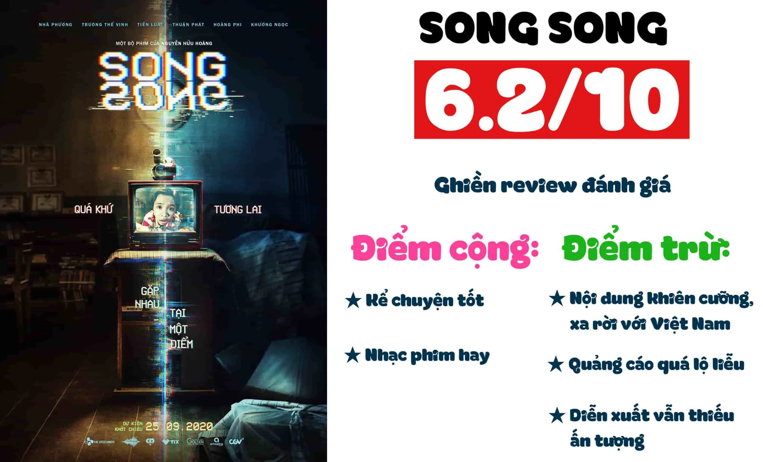 Review phim Song Song: Remake chưa tốt và quảng cáo quá lố