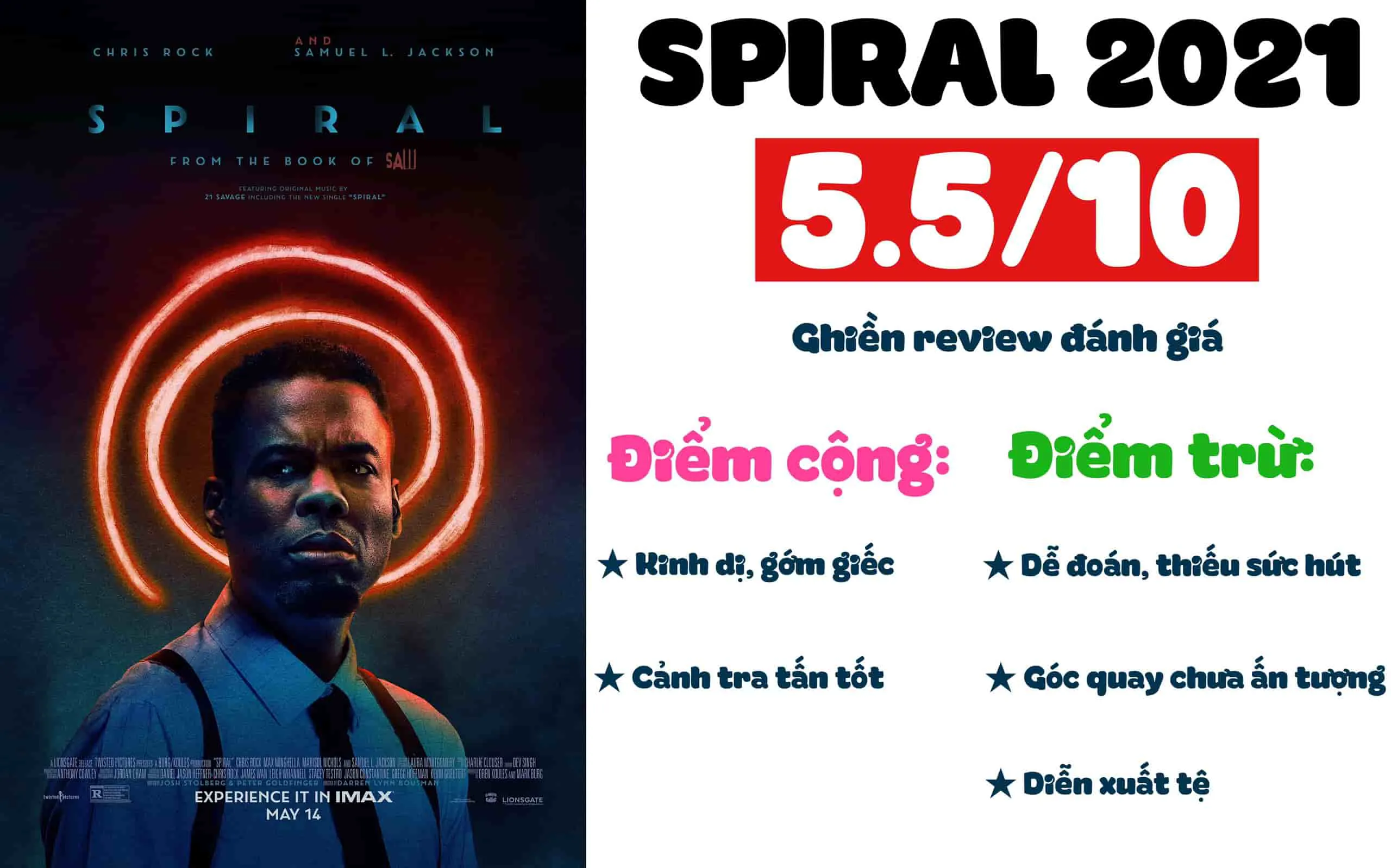 Review phim Spiral – Lưỡi cưa 9: Kinh dị nhưng còn non tay