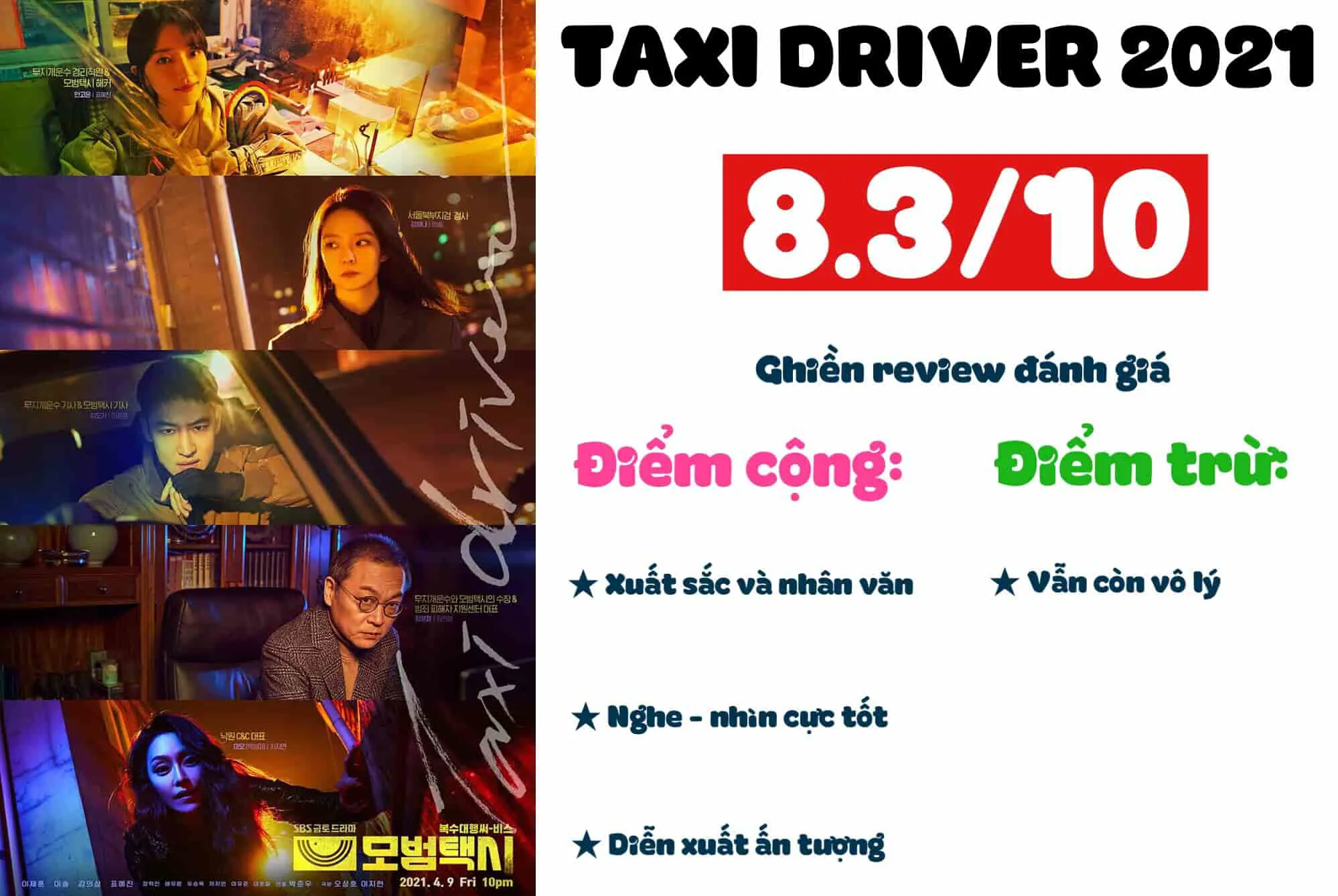 Review phim Taxi Driver (2024): Xuất sắc và nhân văn