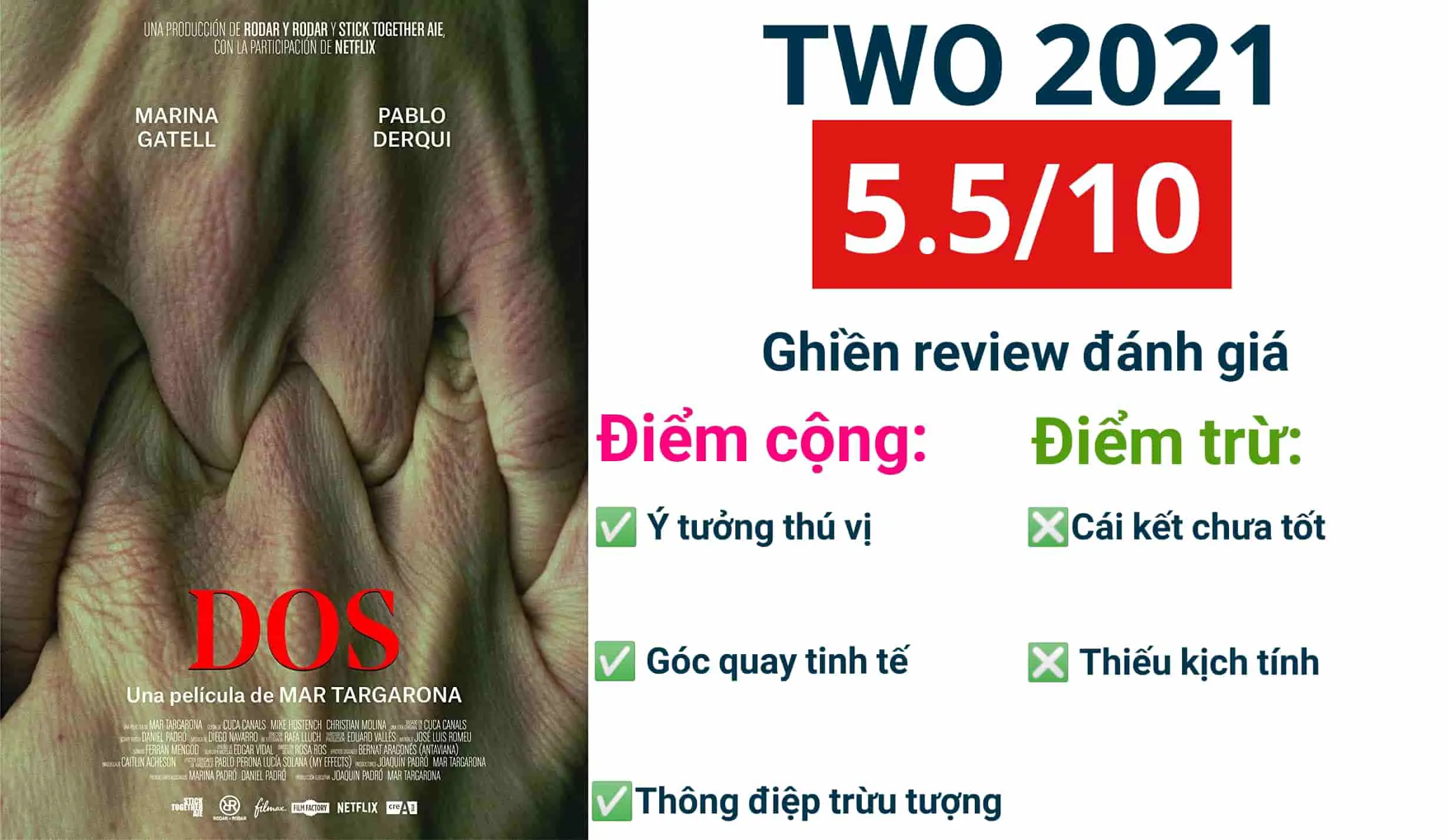 Review phim Two (2024): Một câu chuyện xác thịt kì lạ