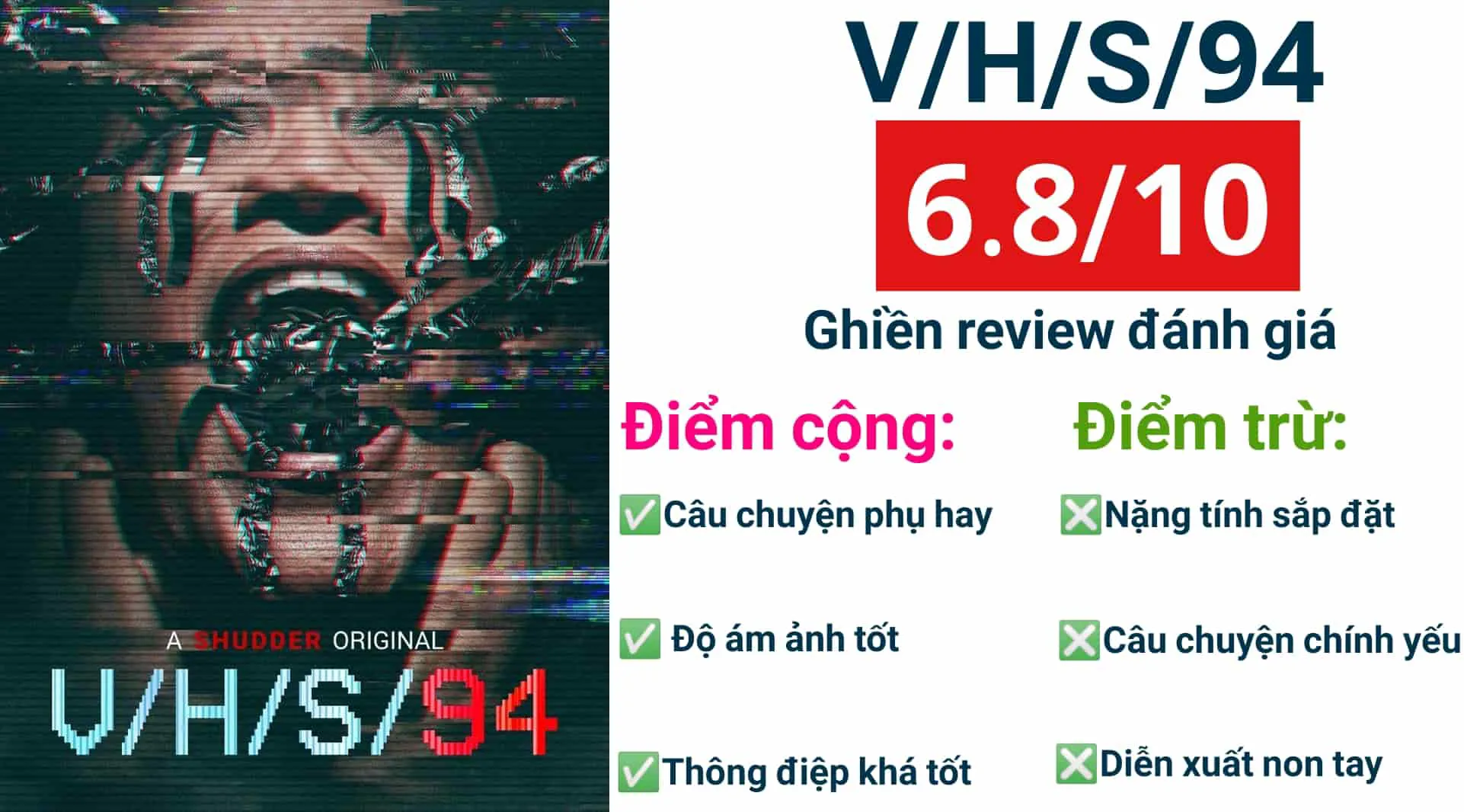 Review phim V/H/S/94: Bộ phim kinh dị có nhiều não