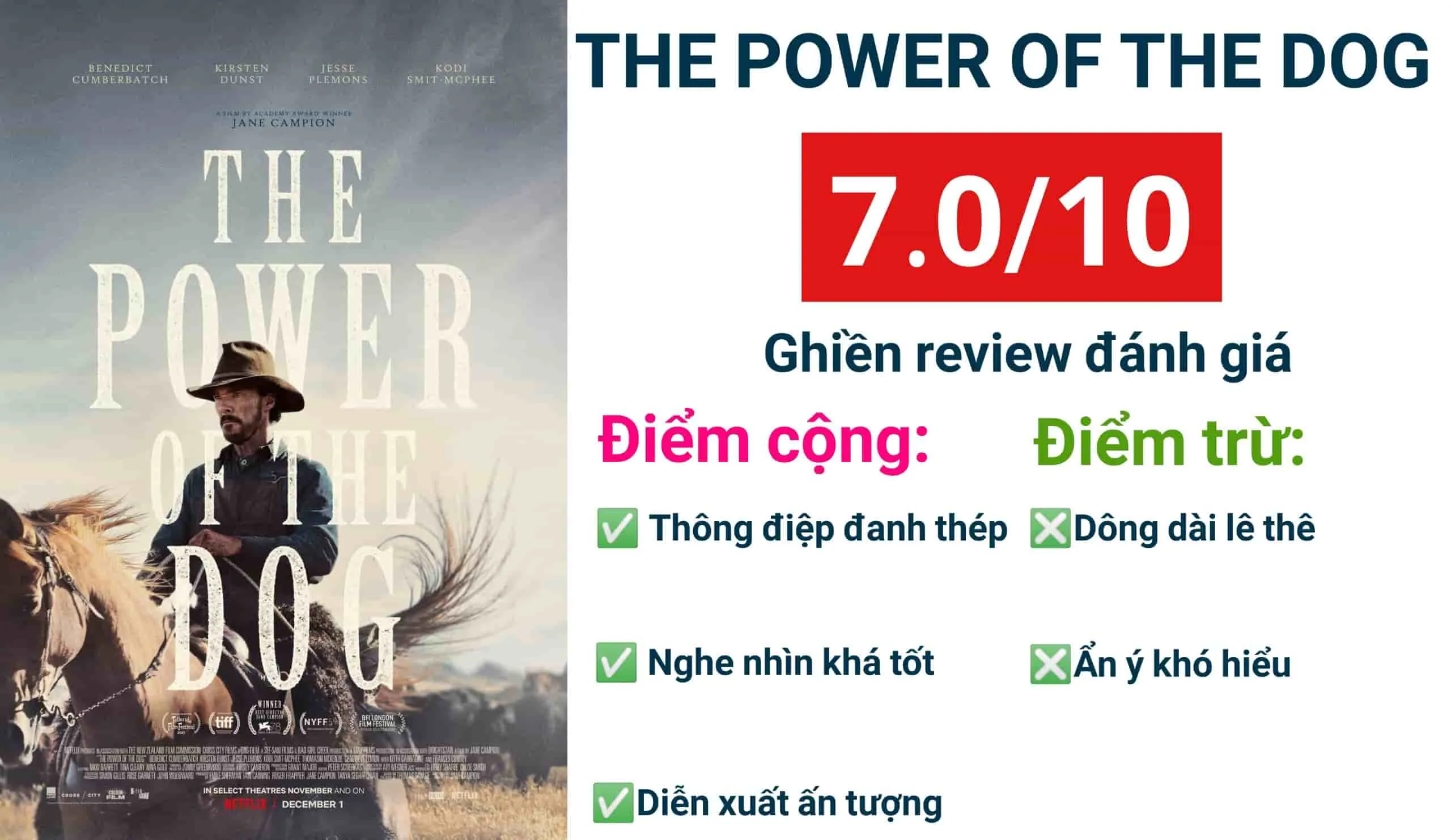 Review và giải thích phim The power of the dog: Bình lặng mà nguy hiểm