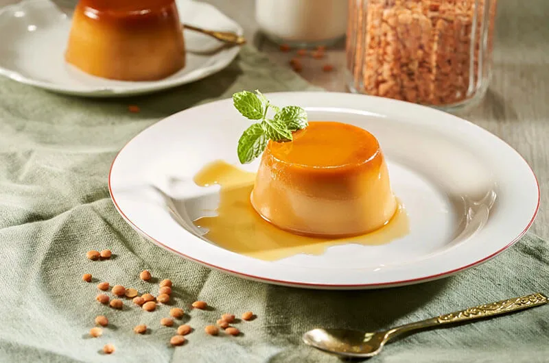 1 chiếc bánh flan bao nhiêu calo? Ăn bánh flan có béo không?