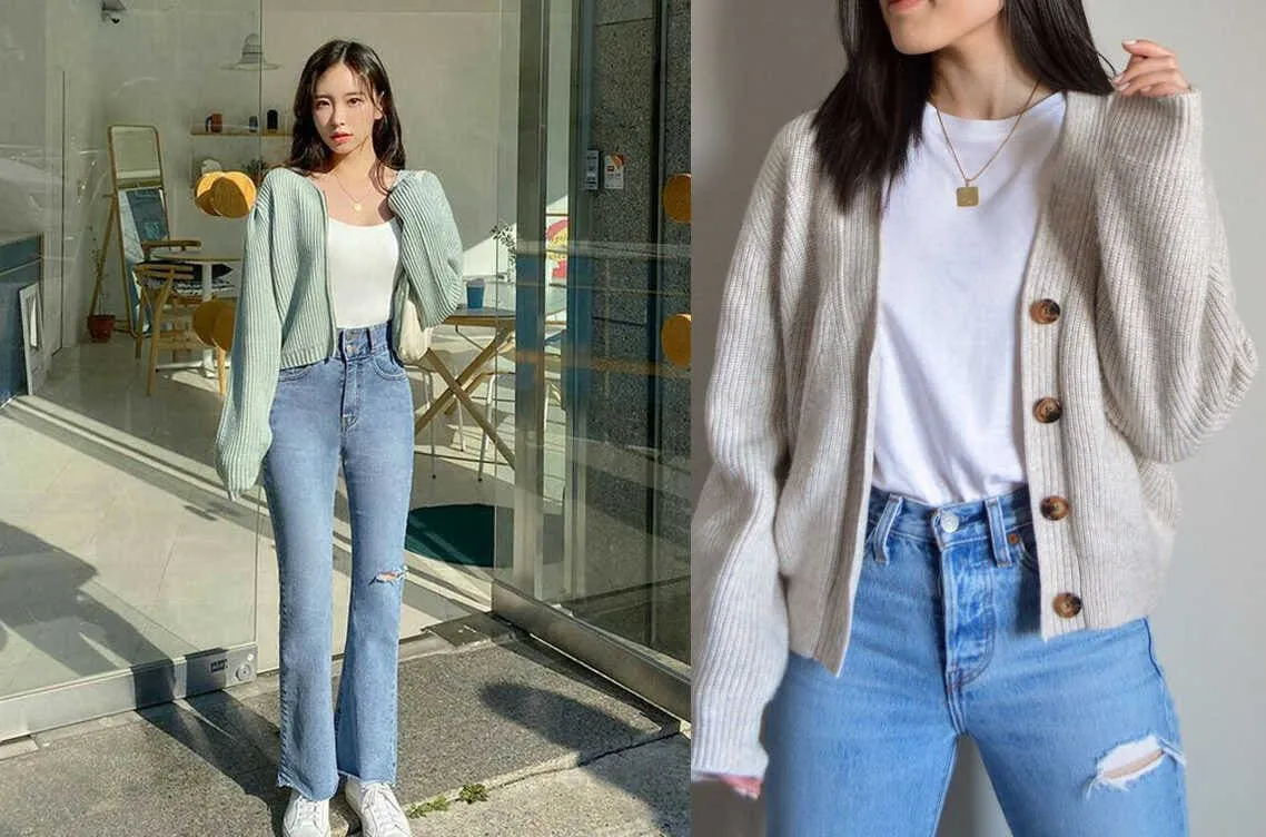 11 cách phối đồ với cardigan đẹp “nhức mắt” cho mọi cô nàng