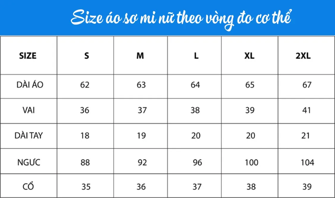 Bảng size áo là gì? Hướng dẫn cách chọn size áo chuẩn cho nam và nữ