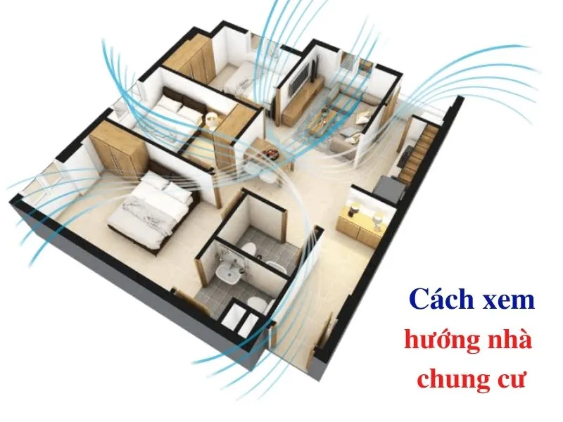 Bật mí cách xem hướng nhà chung cư chuẩn nhất hiện nay.