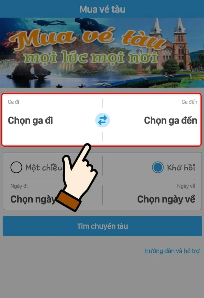 Cách đặt vé tàu online nhanh chóng dành cho người chưa biết