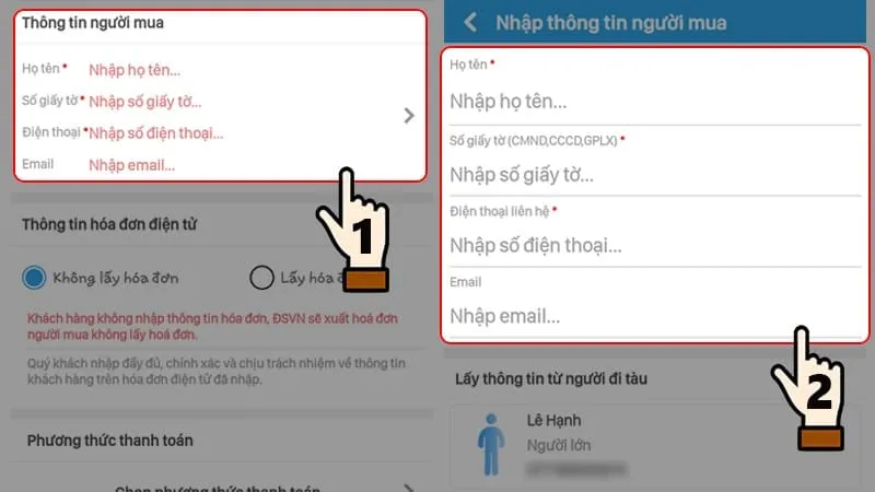 Cách đặt vé tàu online nhanh chóng dành cho người chưa biết