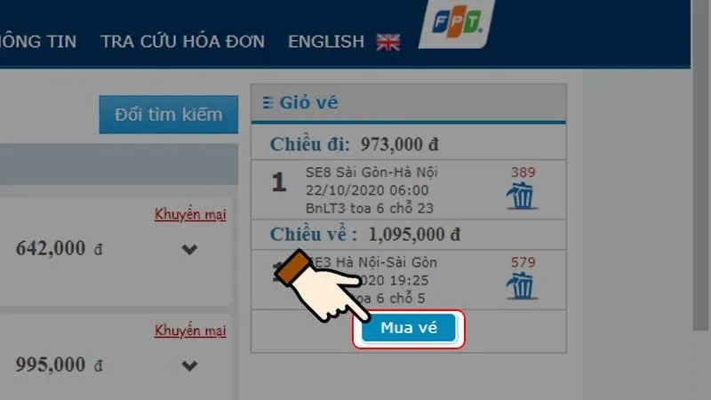 Cách đặt vé tàu online nhanh chóng dành cho người chưa biết