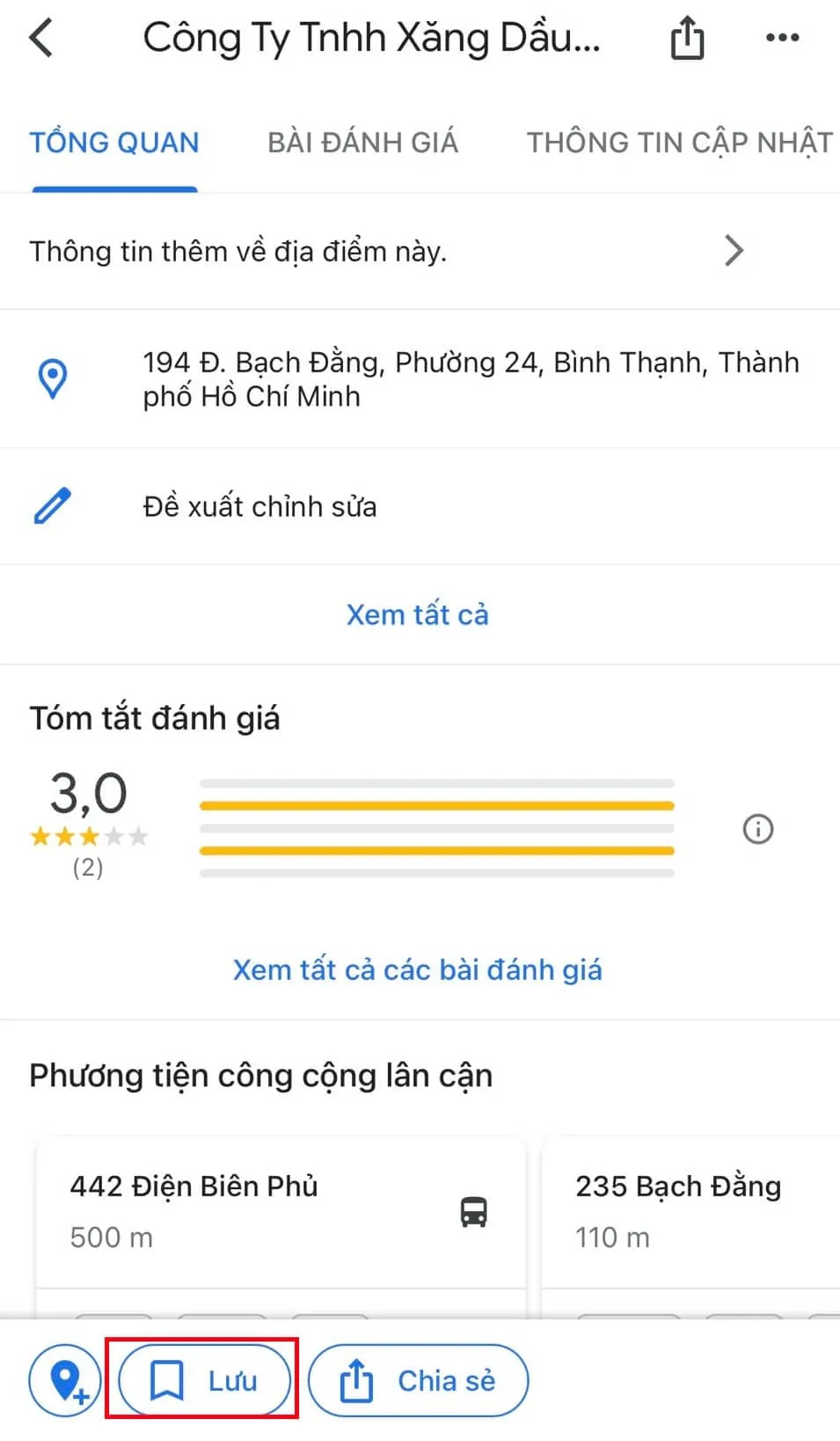 Cách tìm cây xăng gần nhất trên Google Maps chính xác 100%