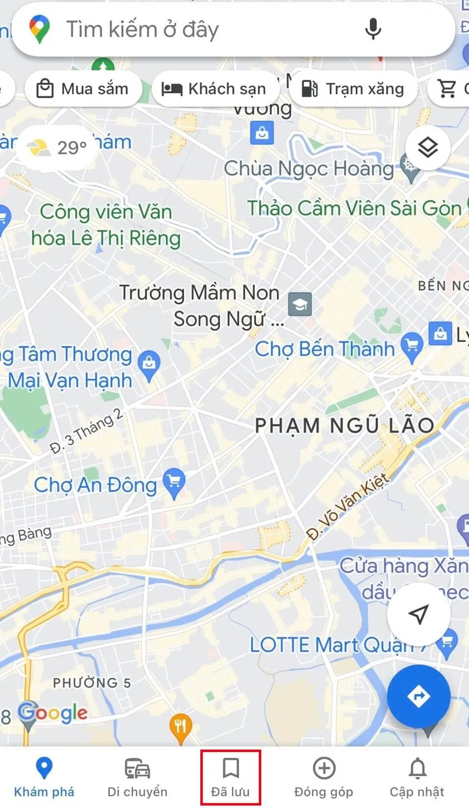 Cách tìm cây xăng gần nhất trên Google Maps chính xác 100%