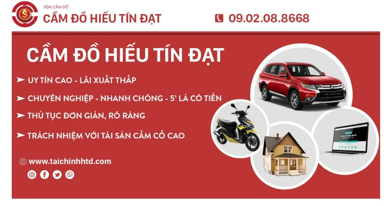 Cập nhật TOP 22 tiệm cầm đồ uy tín Hà Nội