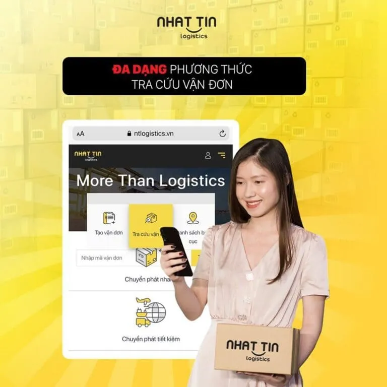 Dịch vụ Nhất Tín Logistics – Hướng dẫn tra cứu vận đơn đơn giản, nhanh chóng