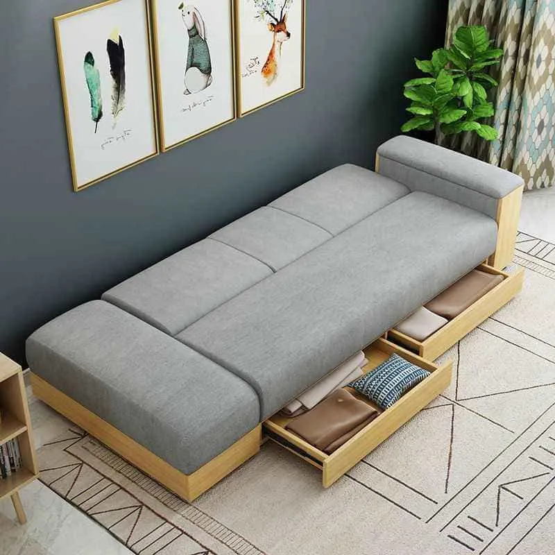 Gợi ý 13+ mẫu ghế Sofa giường gỗ đa năng, bền, đẹp 