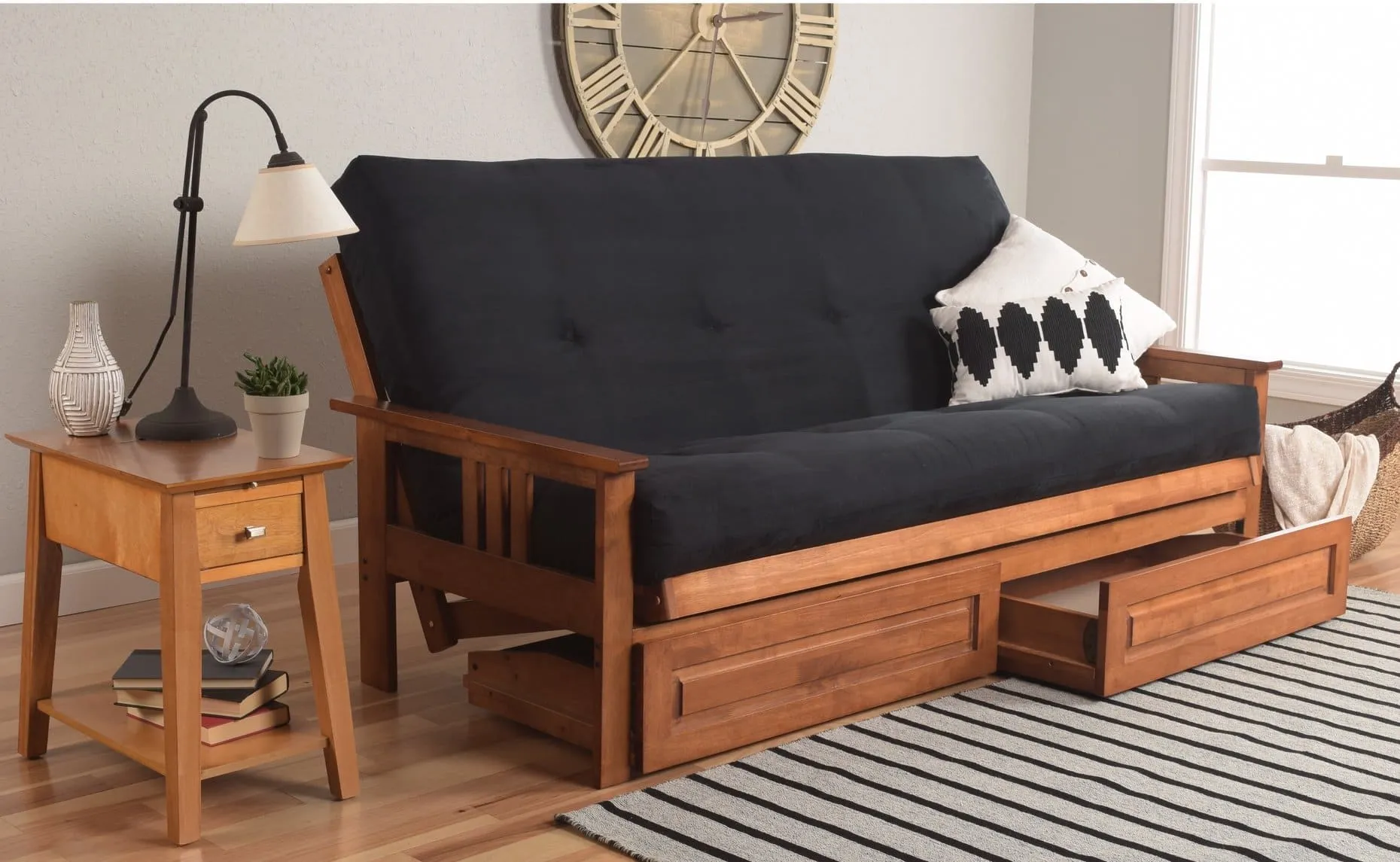 Gợi ý 13+ mẫu ghế Sofa giường gỗ đa năng, bền, đẹp 