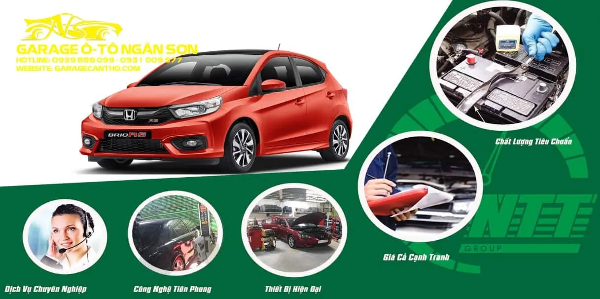 Gợi ý top 6+ xưởng sửa xe oto, gara xe hơi Cần Thơ uy tín chất lượng