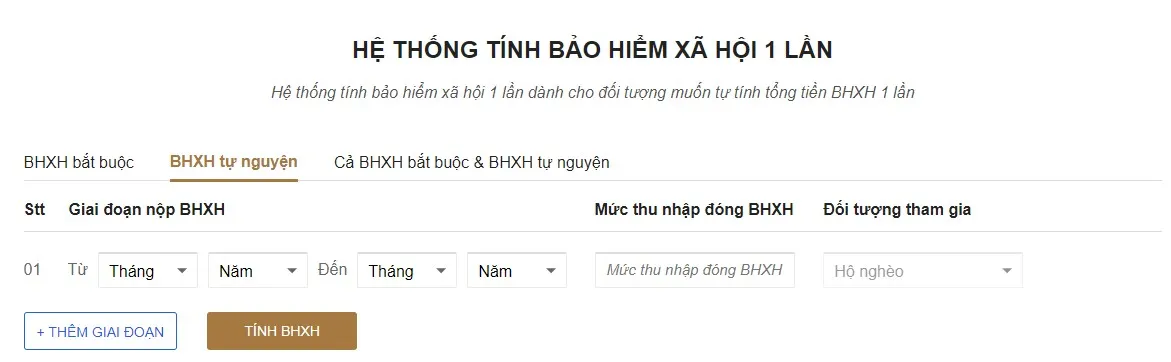 Hướng dẫn cách tính bảo hiểm xã hội 1 lần đơn giản ngay tại nhà