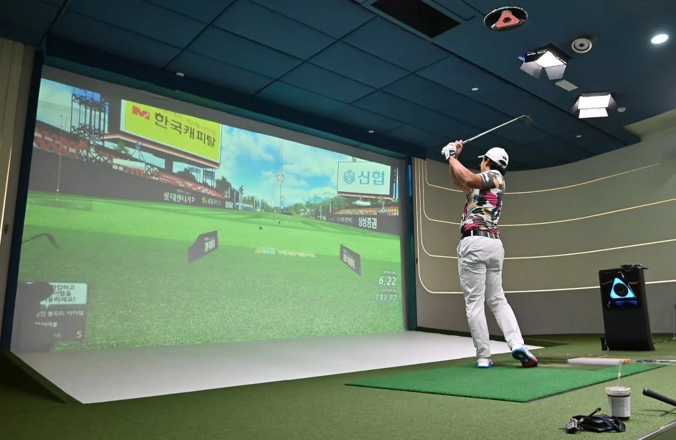 Hướng dẫn quy trình thiết kế thi công Phòng Golf 3D nổi tiếng