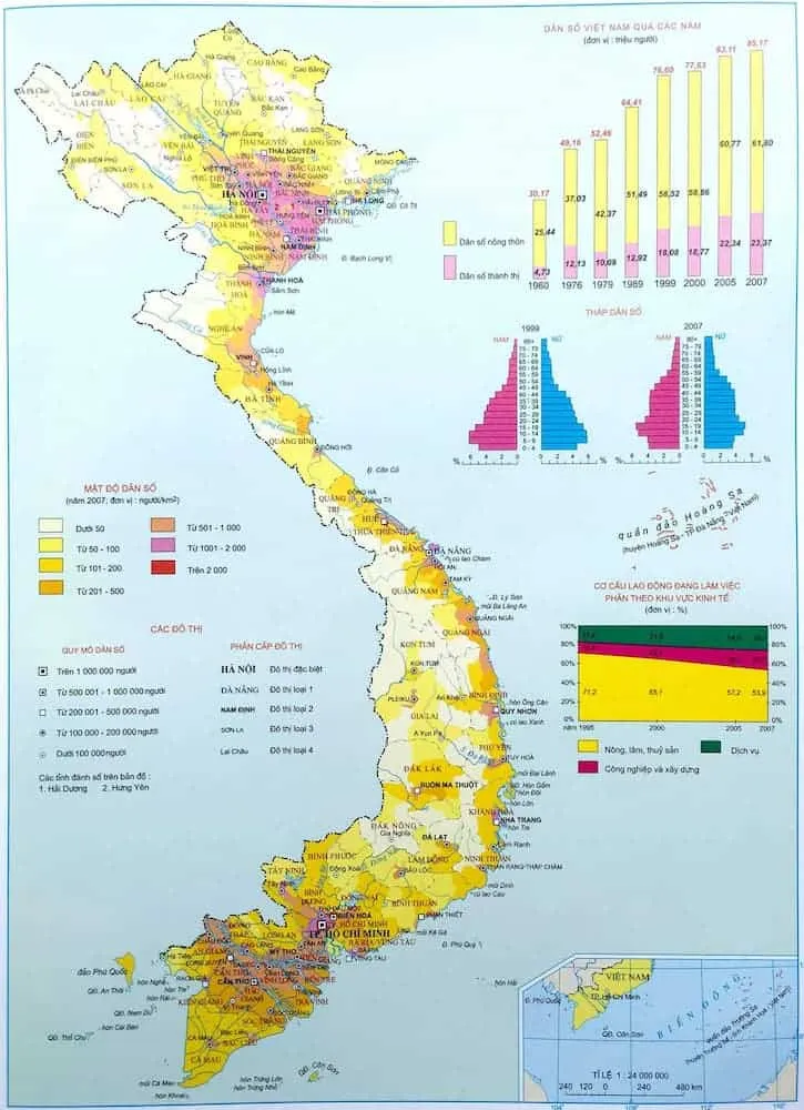 Những điều cần biết về bản đồ Việt Nam