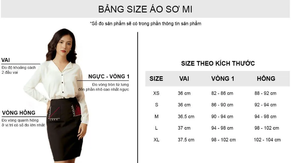 Size S M L XL là gì? Hướng dẫn cách chọn size áo phù hợp cho nam nữ 