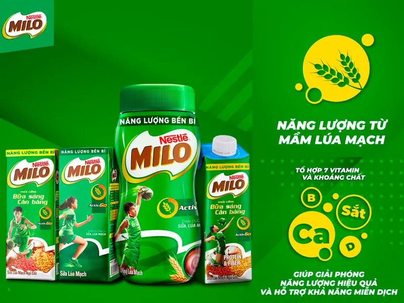 Sữa Milo bao nhiêu calo? Uống nhiều sữa Milo có béo không?