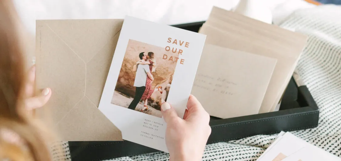 Thiệp Save The Date là gì? Có gì khác với thiệp cưới?