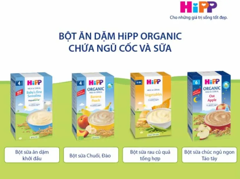 Tìm hiểu top 7 bột ăn dặm cho bé được ưa chuộng nhất trên thị trường