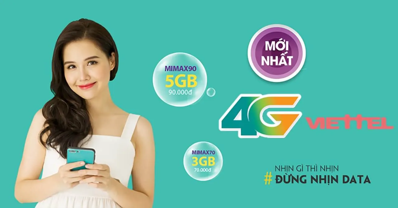 Tổng hợp các gói cước HOT 3G/4G Viettel, gói SMS, gọi thoại