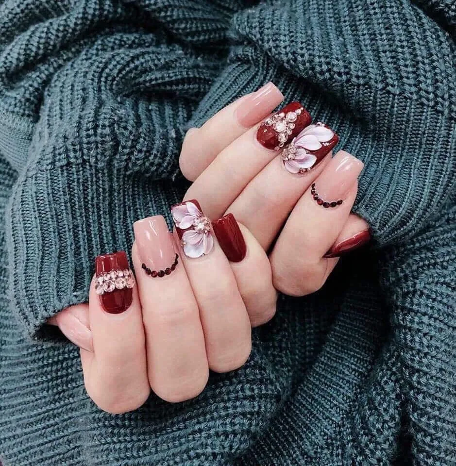 TOP 11+ mẫu nail tết đẹp, đơn giản, sành điệu cho bạn diện tết đẹp