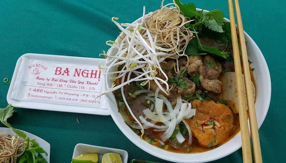 TOP 12 quán bún bò Huế ngon nhất TP.HCM đúng chuẩn hương vị Cố đô