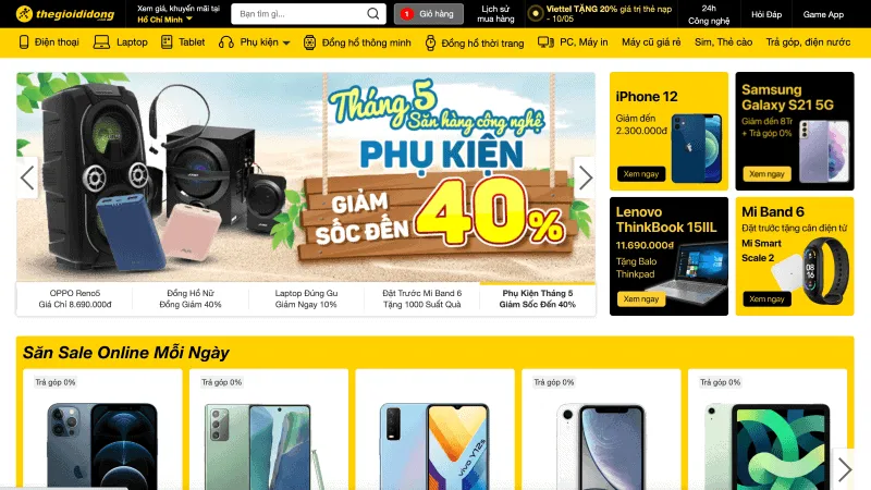 Top 9 kênh mua sắm online tốt nhất Việt Nam 