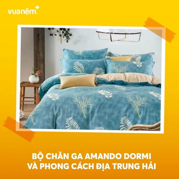 Trang trí phòng ngủ cùng đa dạng các bộ chăn ga gối