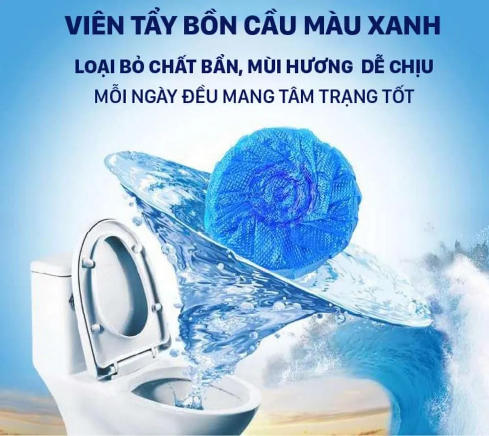 Viên tẩy bồn cầu: Đánh giá ưu, nhược điểm và cách sử dụng