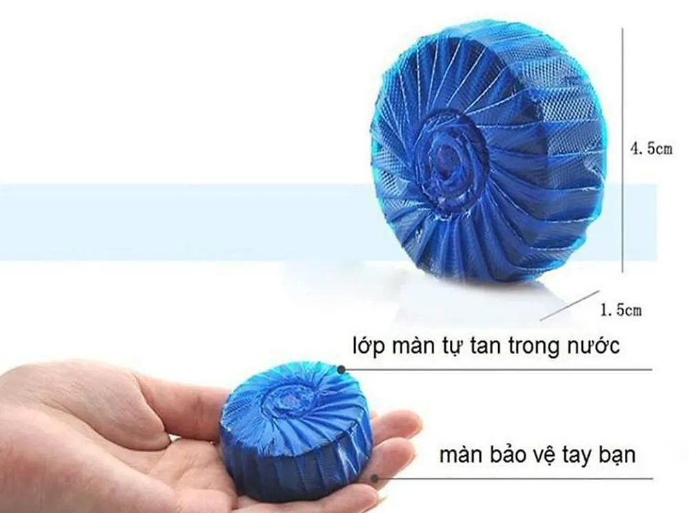 Viên tẩy bồn cầu: Đánh giá ưu, nhược điểm và cách sử dụng